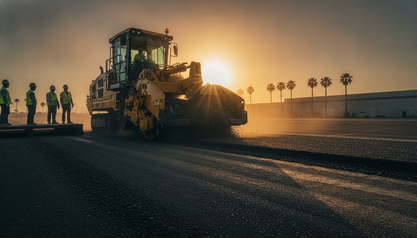 Full Depth Asphalt Reconstruction Contractor: Engineering Long-Term Pavement Stability